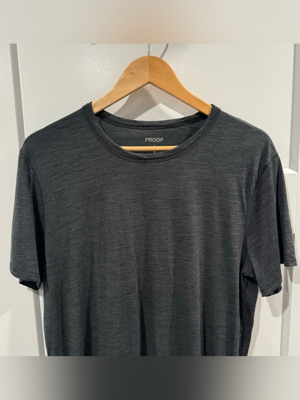 Proof 72-Hour Merino T-shirt Grey Gray Large - Picture 2 of 6